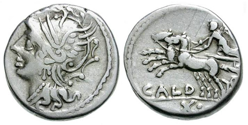 coelia roman coin denarius